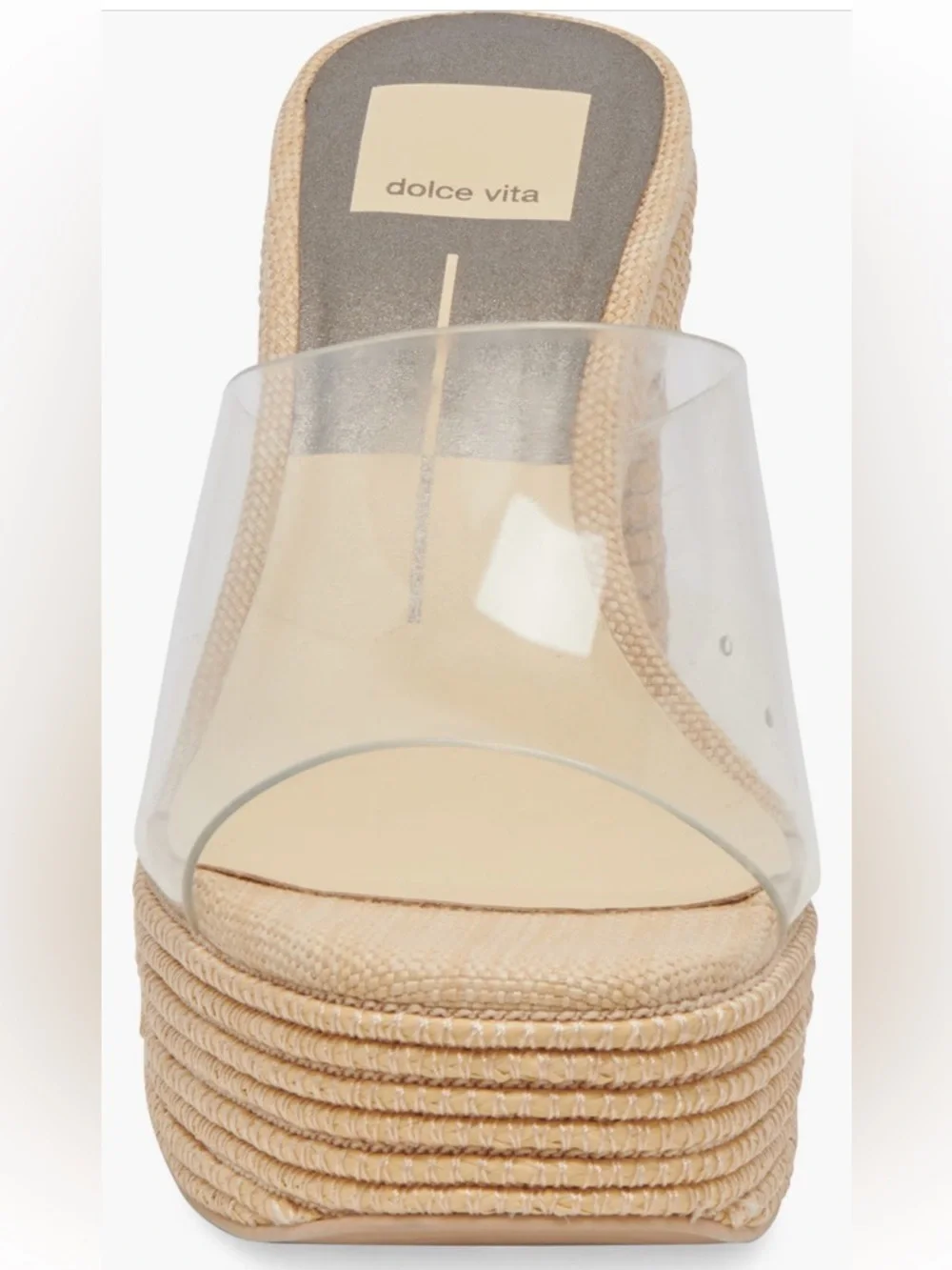 NIB DOLCE VITA LICHIA HEELS NATURAL BEAUTIFUL VERSATILE WORN ONCE